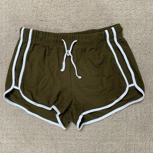 Topshop Shorts with White Trim